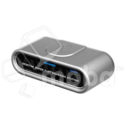 Зарядная станция Mechanic E-Power Pro (200W, 8 портов 2USB-QC3.0/6Type-C-PD, Qi 15W, LCD)