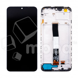 Дисплей для Xiaomi Redmi 9A/9C/10A (M2006C3MNG/220233L2G/M2006C3LG) модуль с рамкой Черный - OR