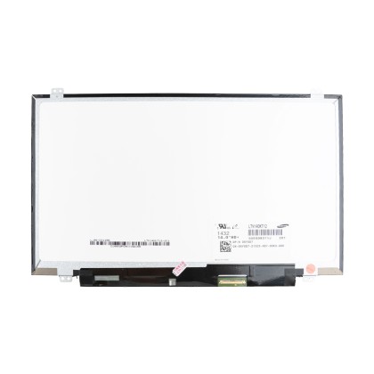 Матрица 14" LED 1600x900 Slim 40 pin справа внизу, матовая (уши вверху/внизу) (B140RW02 V.2)