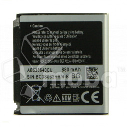 Аккумулятор для Samsung S3600/C3310/S5520/F260/G400/G600/J770 (AB533640AU/CU)