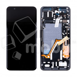 Дисплей для Google Pixel 4 XL (G020P/G020) модуль с рамкой Черный - OR