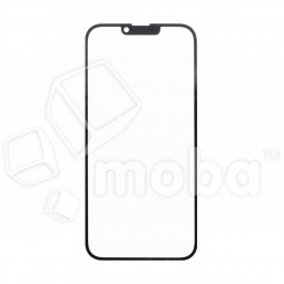 Стекло для переклейки iPhone 14 в сборе с OCA пленкой Черный - OR (Feaglet)