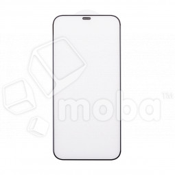 Защитное стекло с сеткой динамика для iPhone 12 Pro Max Черный