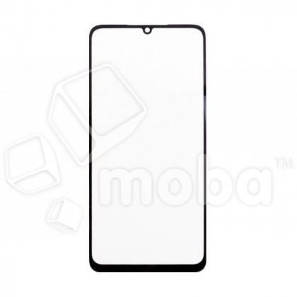 Стекло для переклейки Samsung Galaxy A05 (A055F) в сборе с OCA пленкой Черный - OR (Mitsubishi)