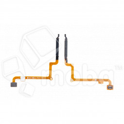 Шлейф для Xiaomi Redmi 14C/Poco C75 (2411DRN47C/2410FPCC5G) сканер отпечатка пальцев Черный
