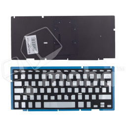 Подсветка клавиатуры для ноутбука MacBook Pro 17" A1297 (2009-2011, Г-образный Enter RU) Черный
