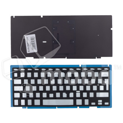 Подсветка клавиатуры для ноутбука MacBook Pro 17" A1297 (2009-2011, Г-образный Enter RU) Черный