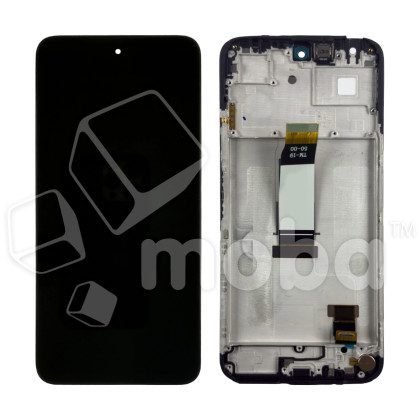 Дисплей для Xiaomi Poco M6 4G (2404APC5FG) модуль с рамкой Черный - OR