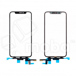 Стекло для переклейки iPhone Xs в сборе с тачскрином и OCA пленкой Черный - OR (Mitsubishi)