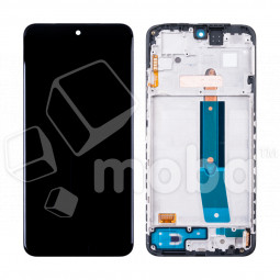 Дисплей для Xiaomi Redmi Note 11S 4G (2201117SY) модуль с рамкой Черный - OR (SP)