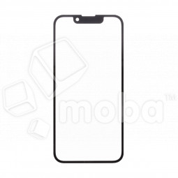 Стекло для переклейки iPhone 13 mini в сборе с OCA пленкой Черный - OR (Feaglet)