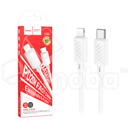 Кабель Type-C - Lightning Hoco X88 (3A, 27W, PD, 2 м) Белый