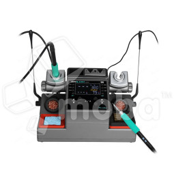 Паяльная станция Aifen A902 (T115/T210/T245) (350W, 2 канала, 3 ручки + 9 жал)