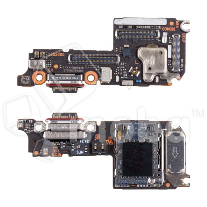 Шлейф для Xiaomi 15 (24129PN74G) плата системный разъем/разъем SIM/микрофон - Премиум