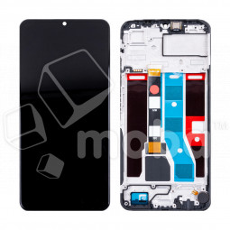 Дисплей для Realme C51 (RMX3830) модуль с рамкой Черный - OR