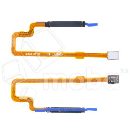 Шлейф для Xiaomi Poco M4 5G (MZB0BF9RU/22041219PG) сканер отпечатка пальцев Черный