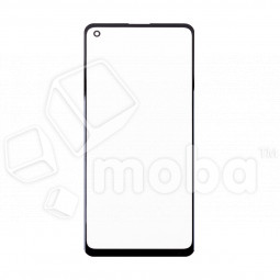 Стекло для переклейки Samsung Galaxy A21s (A217F) в сборе с OCA пленкой Черный - OR (Mitsubishi)