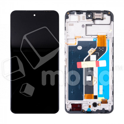 Дисплей для Tecno Pova Neo 3 (LH6n) модуль с рамкой Черный - OR