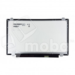 Матрица 14" LED 1366x768 Slim 30 pin справа внизу, глянцевая (уши вверху/внизу) (N140BGE-EB3)