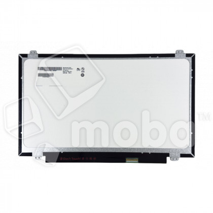 Матрица 14" LED 1366x768 Slim 30 pin справа внизу, глянцевая (уши вверху/внизу) (N140BGE-EB3)