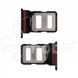 Держатель SIM для Xiaomi Poco F3/Mi 11i (M2012K11AG/M2012K11G) Черный