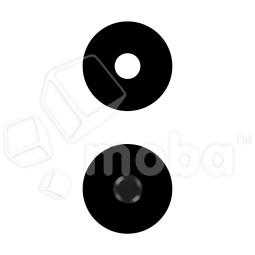 Стекло камеры для Tecno Spark Go 2 (KM4) (комплект 2 шт.) Черный