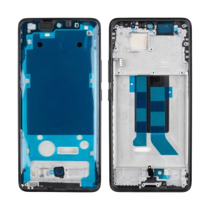 Рамка дисплея для Xiaomi Poco X7/Redmi Note 14 Pro 5G (24095PCADG/24090RA29G) Черный (возможен дефект ЛКП)