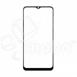 Стекло для переклейки Realme C30s в сборе с OCA пленкой Черный - OR (Mitsubishi)