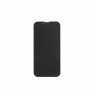 Защитное стекло "Антишпион" для iPhone 13 mini Черный (Закалённое, полное покрытие)