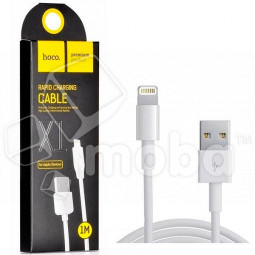 Кабель USB - Lightning Hoco X1 (2.4А) Белый