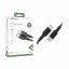 Кабель Type-C - Type-C Acefast C2-03 (3A, 60W, PD, силикон, 1.2 м) Черный
