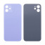 Задняя крышка для iPhone 12 (A2403) Фиолетовый (стекло, узкий вырез под камеру, логотип) - Премиум