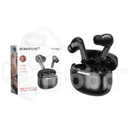 Беспроводные наушники Bluetooth Borofone FQ9 Plus (TWS, вакуумные, активное шумоподавление) Черный