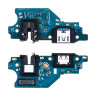 Шлейф для Realme C21/C11 2021/Narzo 50i (RMX3231/RMX3235/RMX3201) плата на системный разъем/разъем гарнитуры/микрофон - Премиум