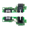 Шлейф для Tecno Spark 30 5G (KL8) плата на системный разъем/разъем гарнитуры/микрофон - Премиум