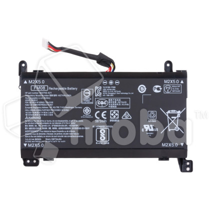 Аккумуляторная батарея для ноутбука HP Omen 17-AN, 17-AB (FM08) 5675 mAh