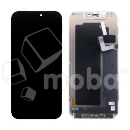 Дисплей для iPhone 17 Pro Max (A3526) в сборе с тачскрином Черный - (Soft OLED, Full HD, 120 Гц) (площадка под IC)