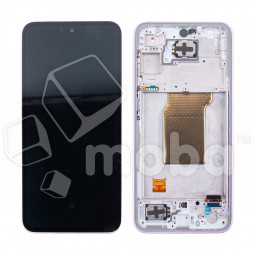Дисплей для Samsung Galaxy A35 5G (A356E) модуль с рамкой Лавандовый - OR (SP)