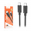 Кабель Type-C - Type-C Hoco X88 (5A, 60W) Черный
