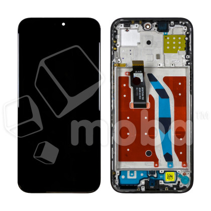 Дисплей для Huawei Honor X8c (ABR-LX1) модуль с рамкой Черный - OR