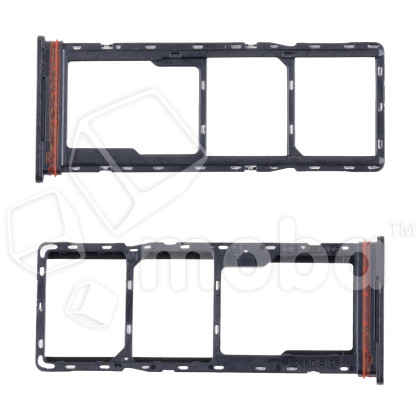 Держатель SIM для Tecno Spark 30 Pro (KL7) Серебро