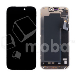 Дисплей для iPhone 17 Pro (A3523) в сборе с тачскрином Черный - OR (SP) (с верификацией “Новая запчасть”)