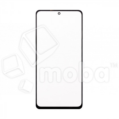Стекло для переклейки Poco X3 NFC/X3 Pro/Mi 10T Lite (M2007J20CG) в сборе с OCA пленкой Черный - OR (Mitsubishi)