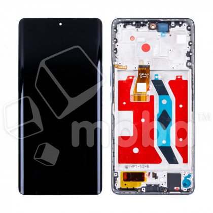 Дисплей для Huawei Honor X9a 5G/X40/Magic 5 Lite (RMO-NX1) модуль с рамкой Голубой - OR