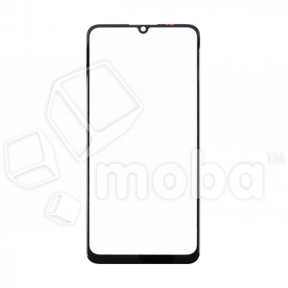 Стекло для переклейки Huawei Honor 9A/Y6p (MOA-LX9N/MED-LX9N) в сборе с OCA пленкой Черный - OR (Mitsubishi)
