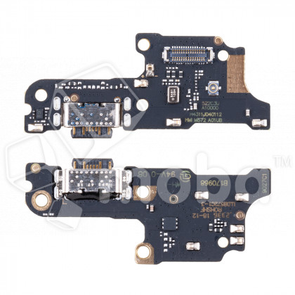 Шлейф для Xiaomi Redmi 13C 4G/Poco C65 (23100RN82L/2310FPCA4G) плата на системный разъем/микрофон