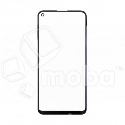 Стекло для переклейки Huawei P40 Lite E/Honor 9C сборе с OCA пленкой Черный - OR (Mitsubishi)