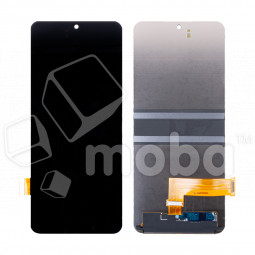 Дисплей для Samsung Galaxy Z Flip5 (F731B) в сборе с тачскрином внутренний 6.7" Черный - OR (SP)