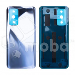 Задняя крышка для Xiaomi Mi 10T/10T Pro (M2007J3SY/M2007J3SG) Серебро - Премиум