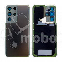 Задняя крышка для Samsung Galaxy S21 Ultra (G998B) Серебро - OR